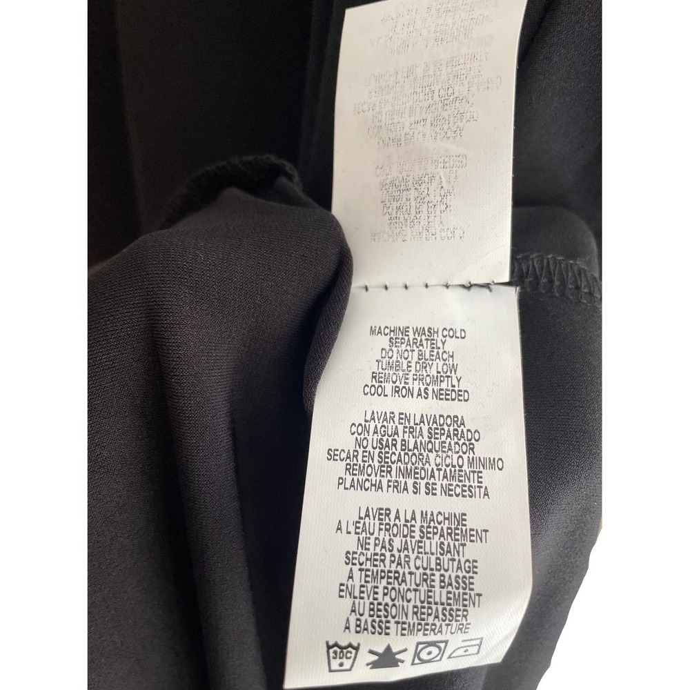 Black Dress Women's XL Nik and Nash Pearl Rhinestone Party Glam LBD NWT New - Picture 8 of 8